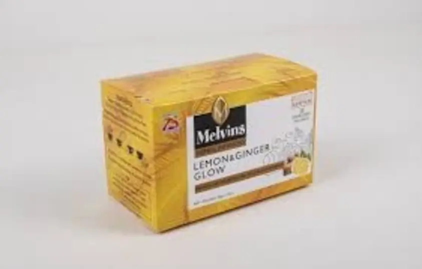 Melvins Lemon & Ginger Tea Bags 25'S